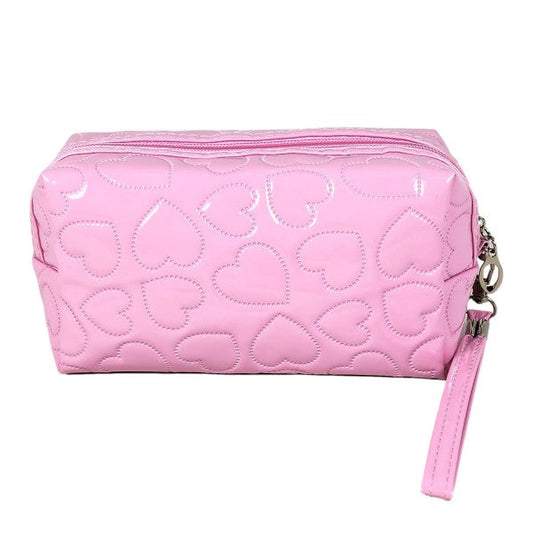 Pink Sweetheart Makeup Travel Bag