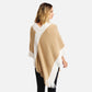 Caramel Cozy Chic Knit Poncho