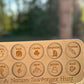 Kids Wooden Nature Scavenger Hunt Board